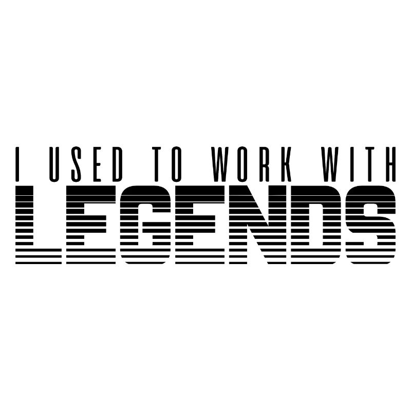 J’avais l’habitude de travailler avec des légendes 3