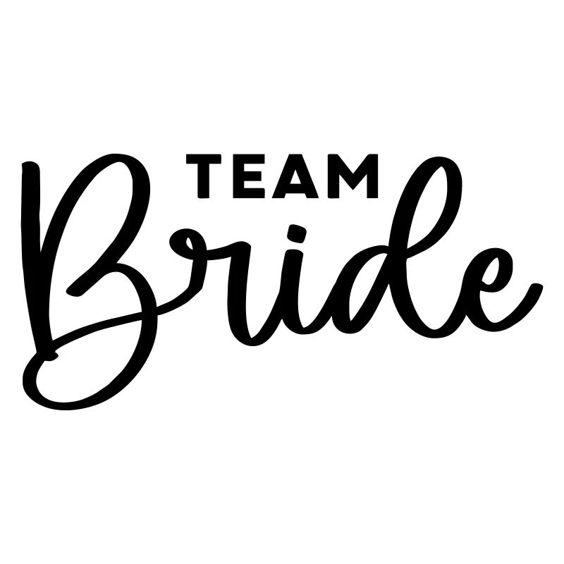 Team Braut team bride