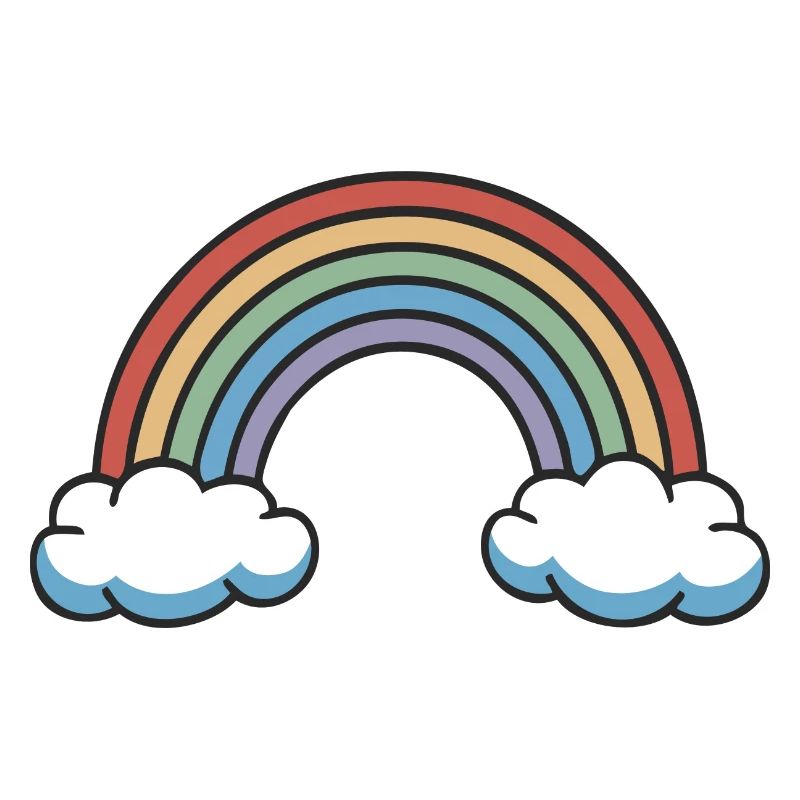 süßer Regenbogen