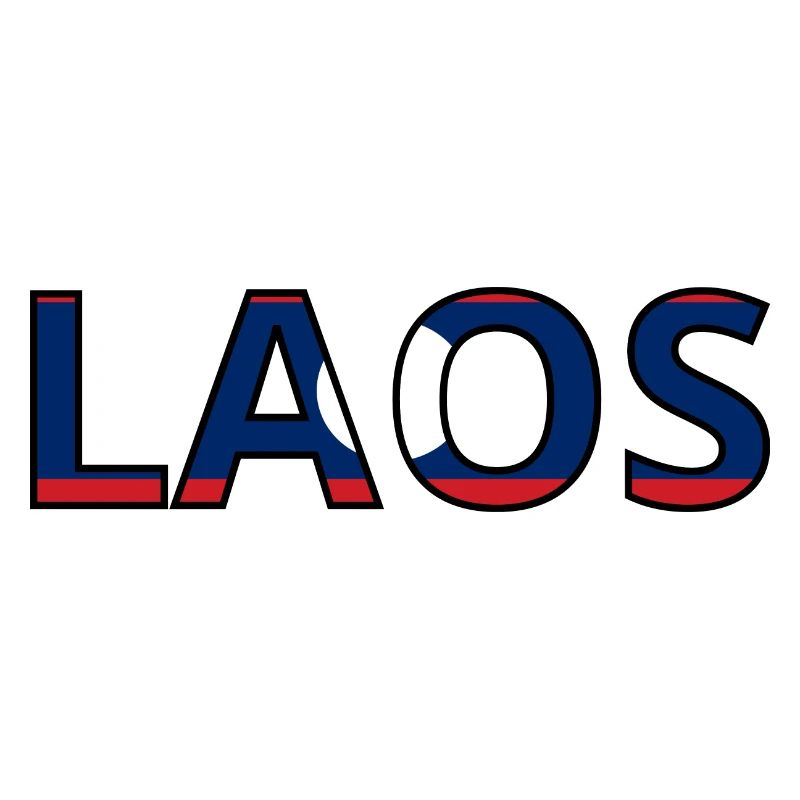 Flagge von Laos