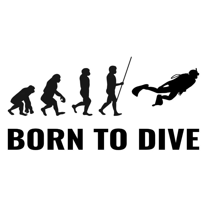 Divers Diving Evolution Cool Sayings