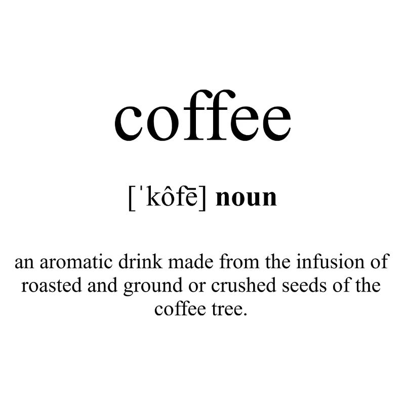 Coffee (Kaffee) Definition Dictionary