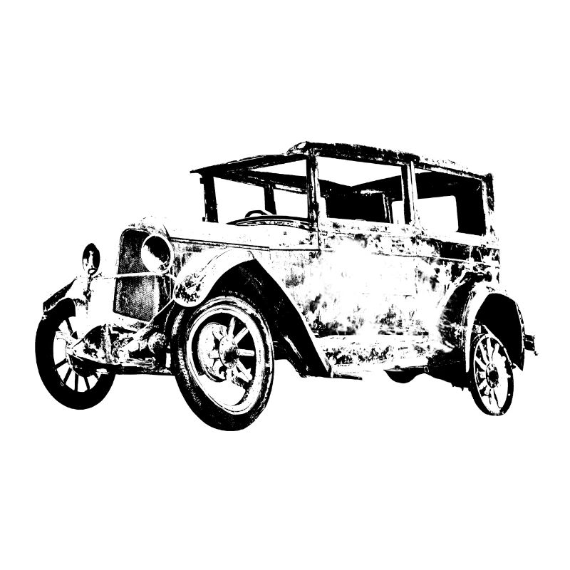 Oldtimer Car Scrap Car Historic