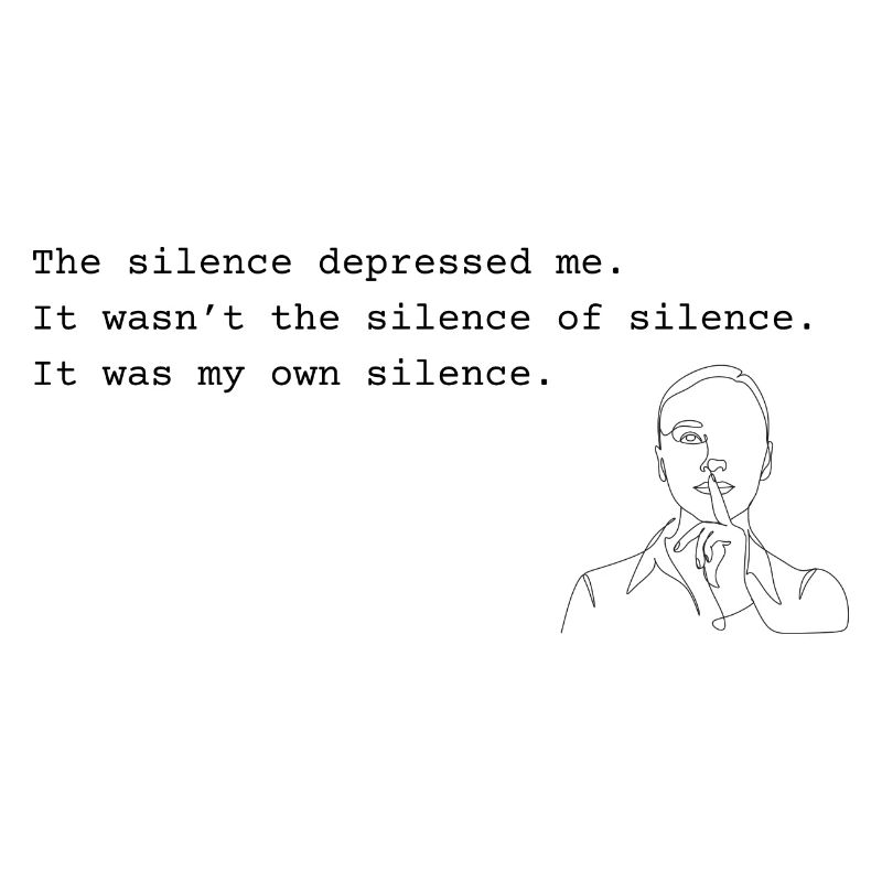 Sylvia Plath - Silence