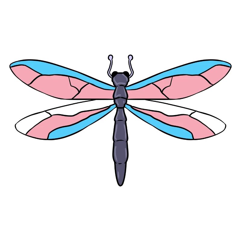 Trans Pride Libelle
