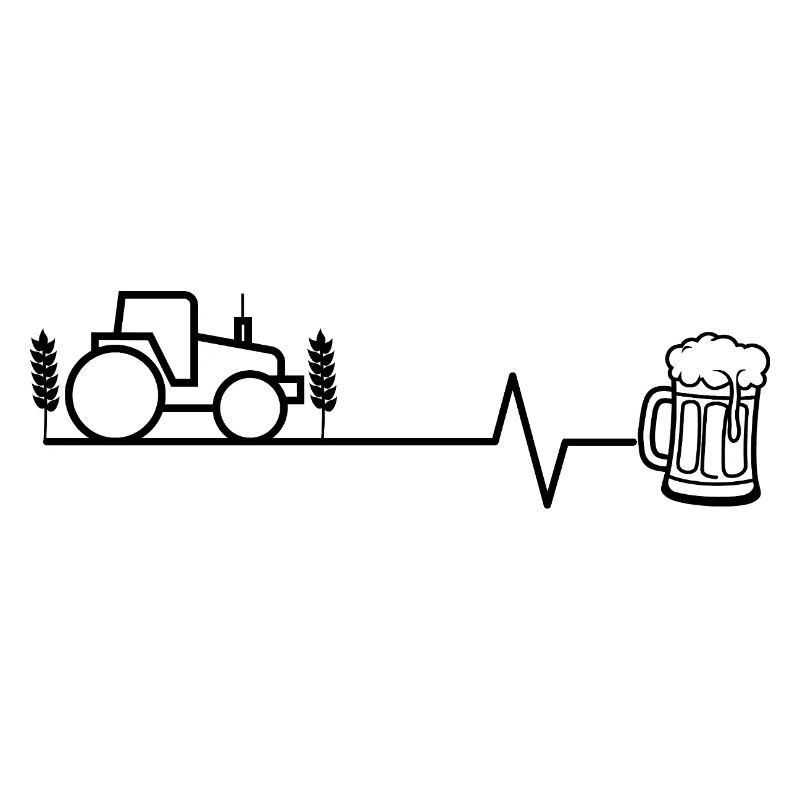 Traktor und Bier