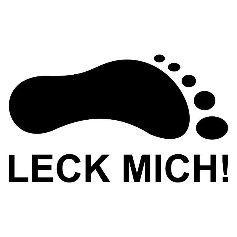 Fuß Leck Geschenk Idee