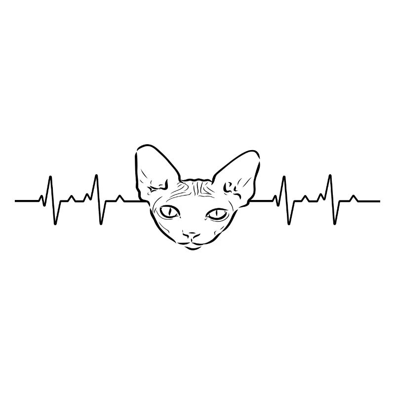 Chat Sphynx Chat Herschlag Cadeau
