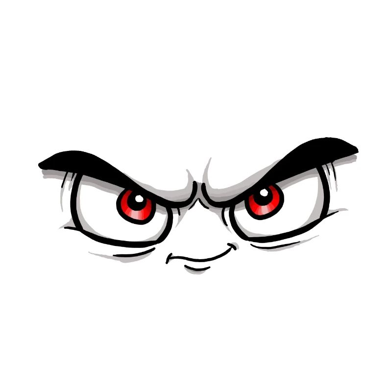 Rotes Gesicht