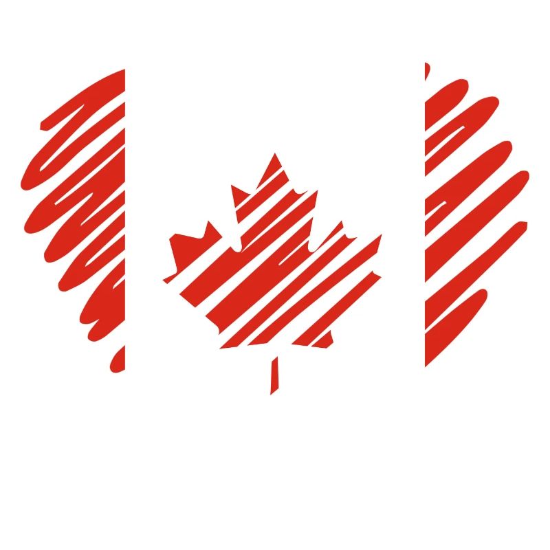 Canada Flag Heart