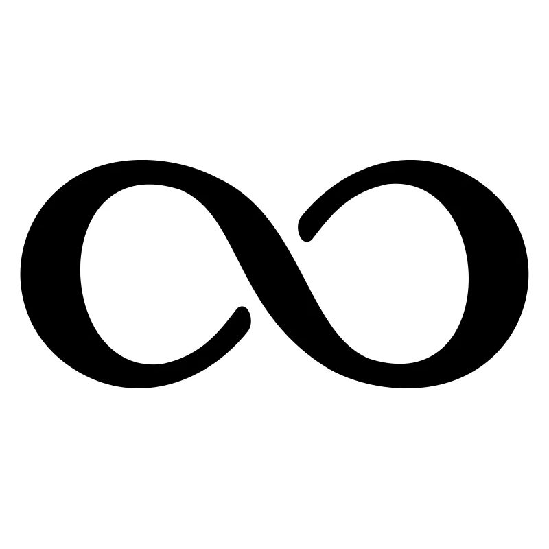 Symbol Unendlichkeit