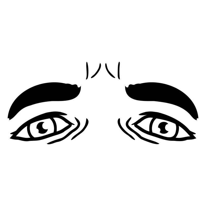 Crying Sad Eyes Design
