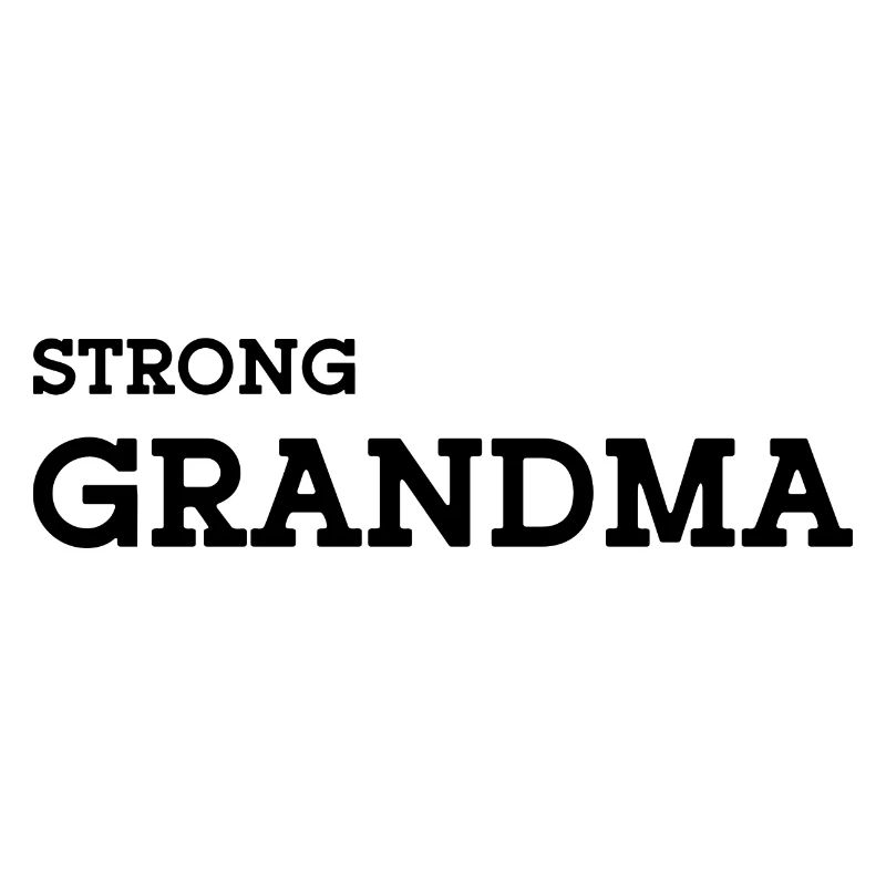 Strong Grandma black