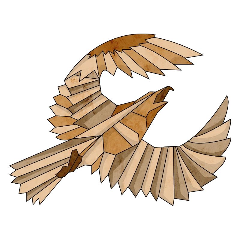 Vector Eagle Vintage T Shirt