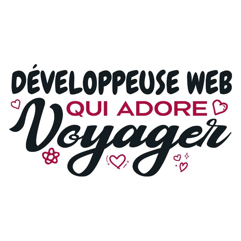 Développeuse web globe-trotteuse passionnée voyage