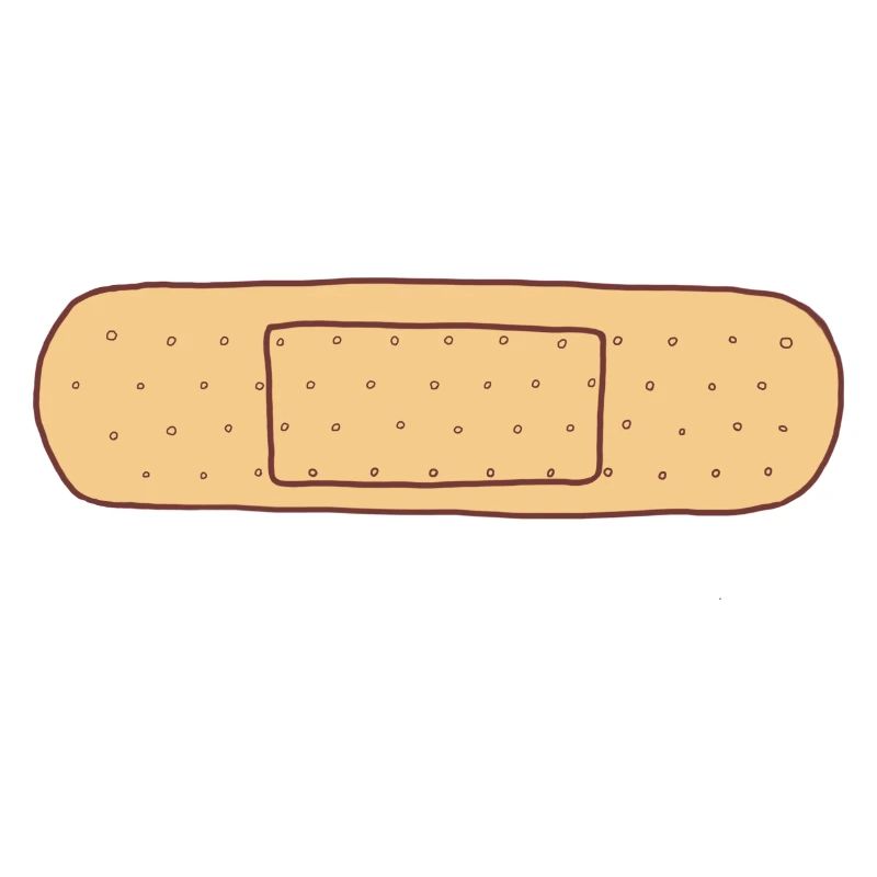 Extremely Sticky Band aid