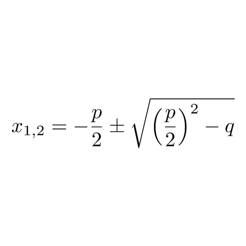 PQ formula