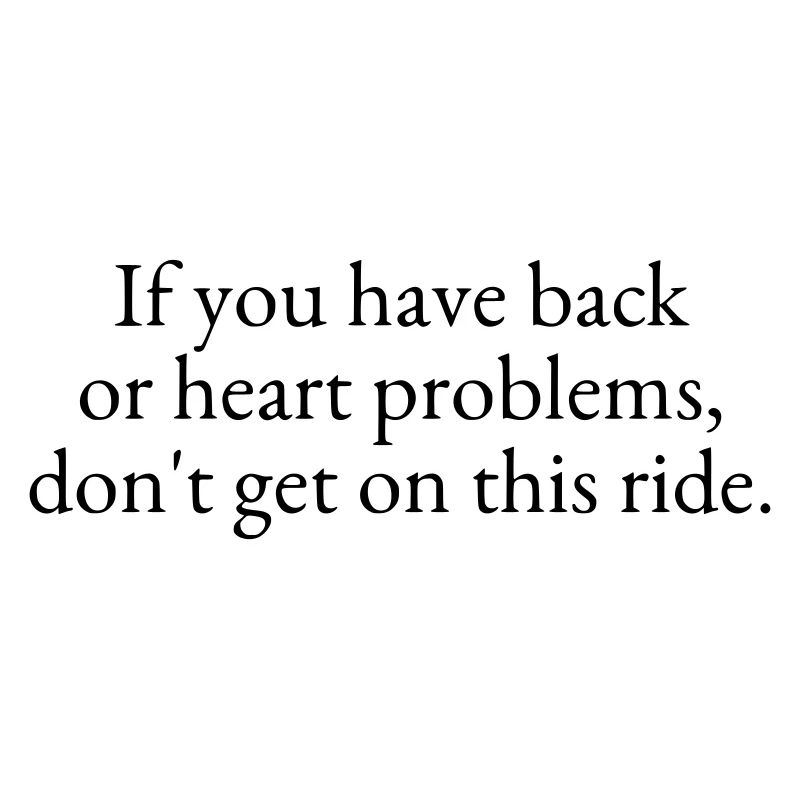 Don't get on this ride