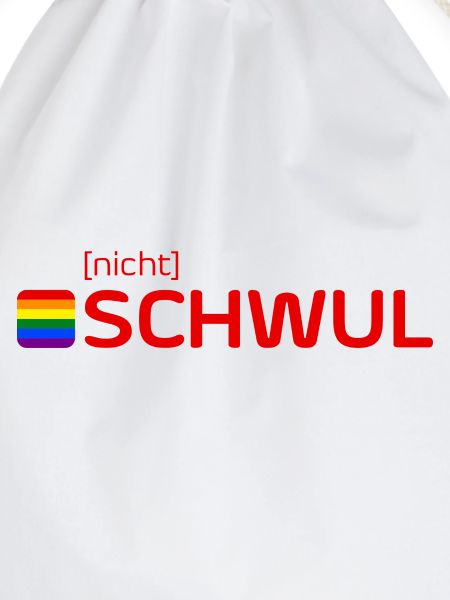 [nicht] SCHWUL