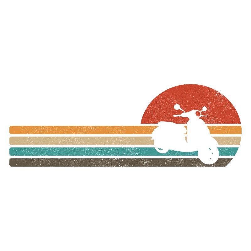 Motorroller Retro Moped