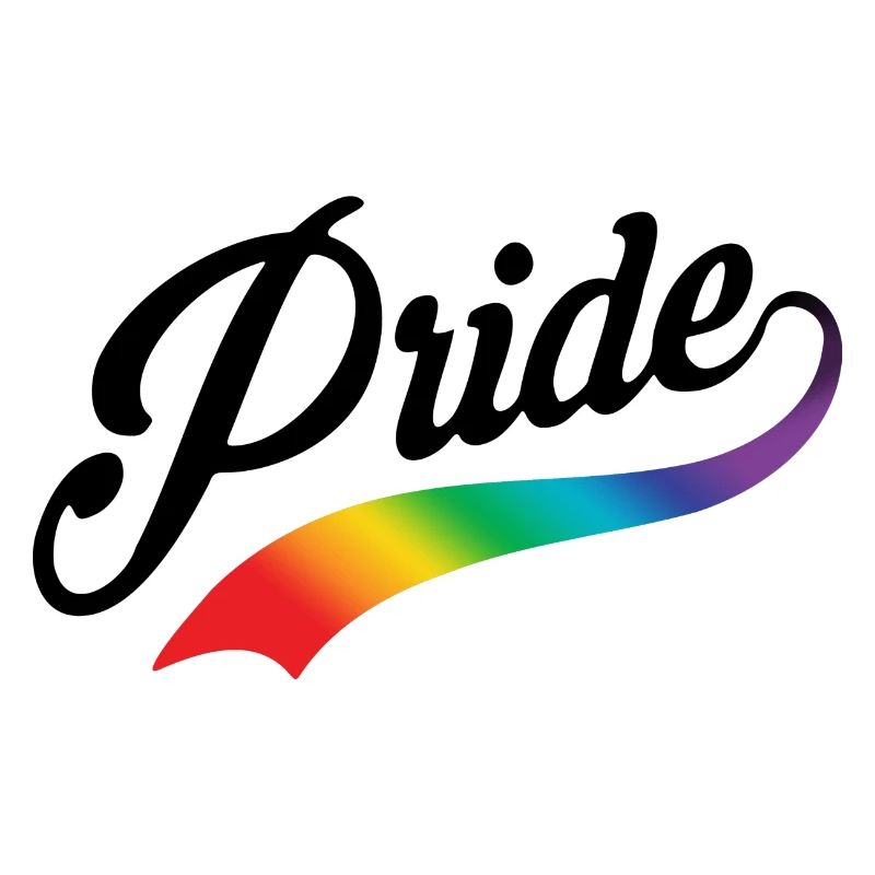 Pride Script Logo