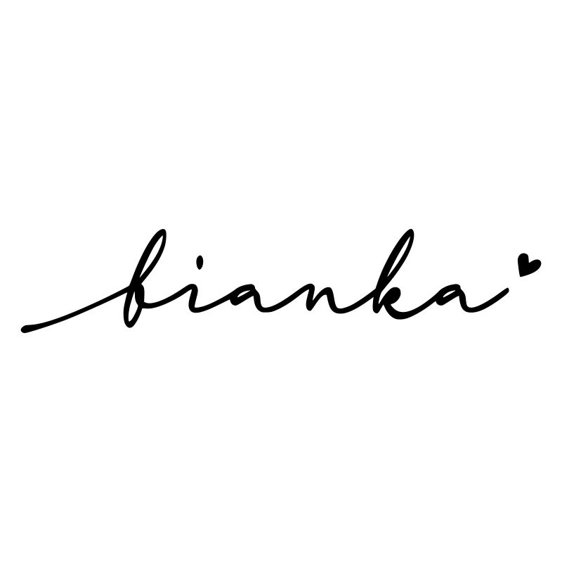 Bianka Cursive Name