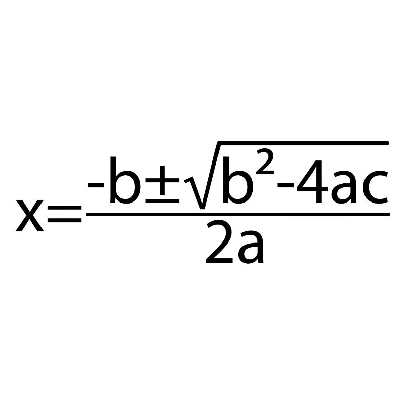 Quadratic Formula for Math class
