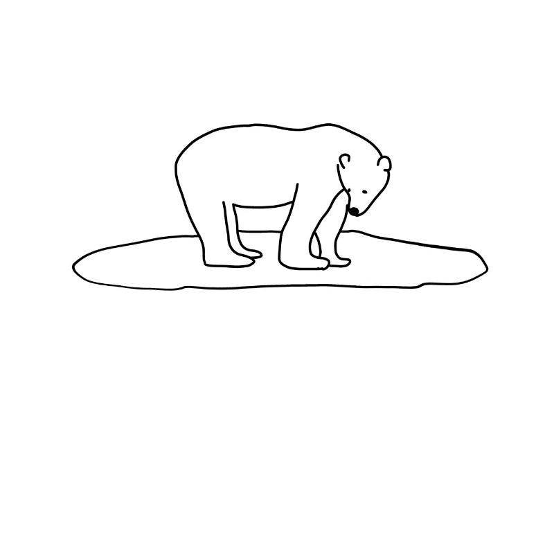 Klimaschutz Eisbär
