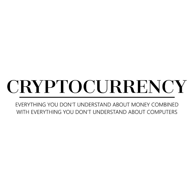 Cryptocurrency Description Funny dark #2