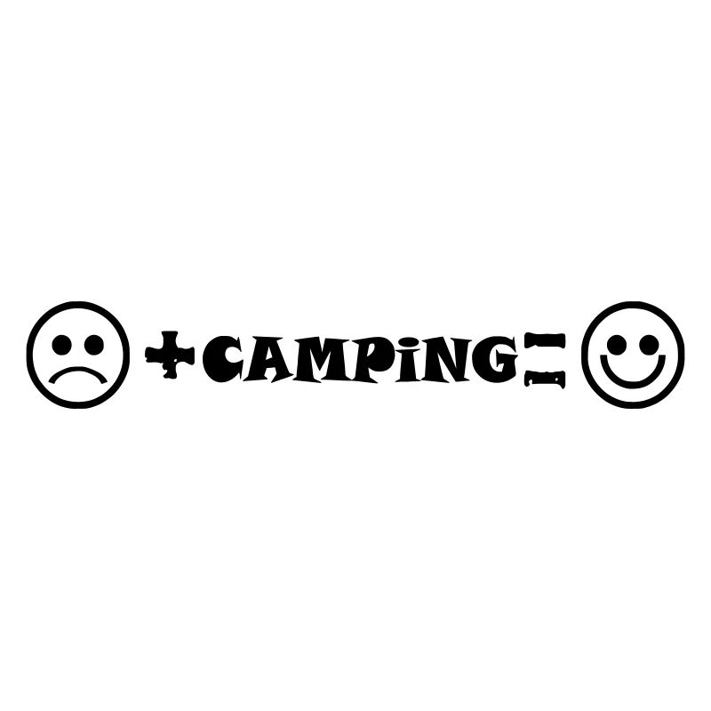 Camping smile