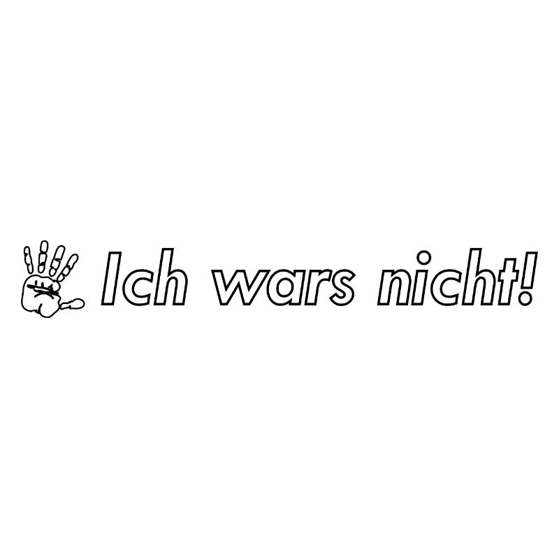 ich wars nicht