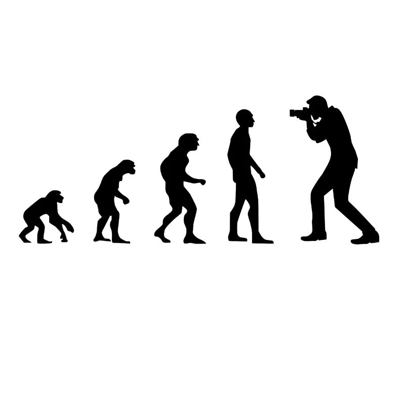 Evolution photographer, photographing, hobby