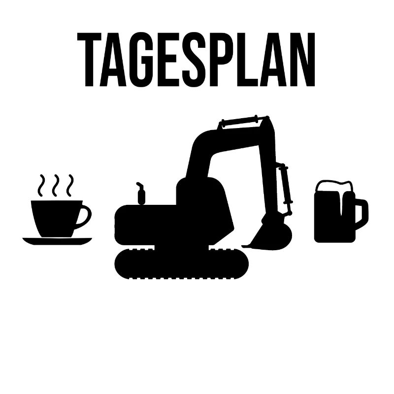 Excavator day plan gift