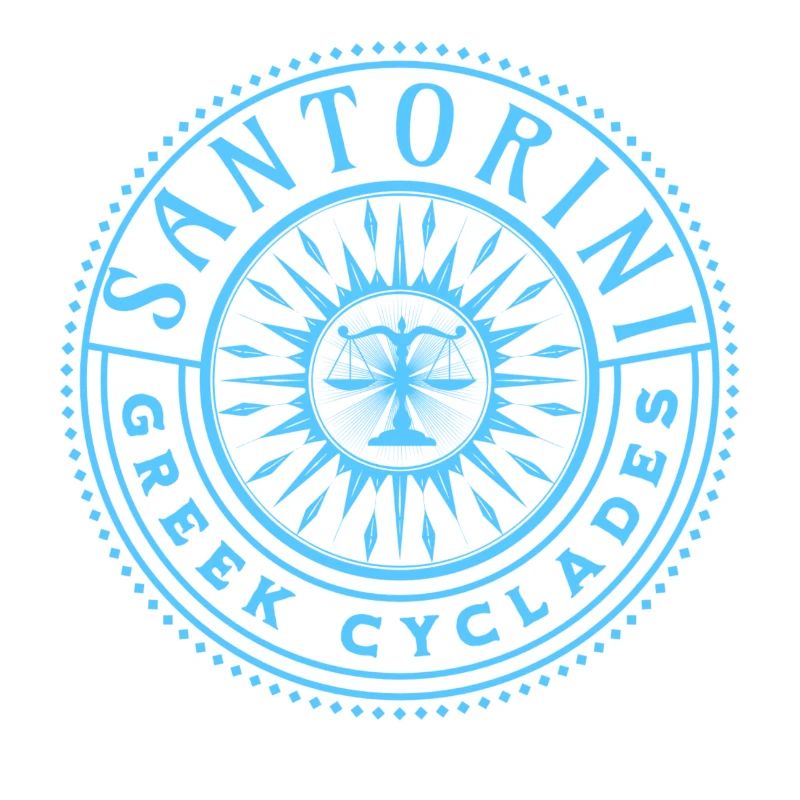 Santorini Greek Cyclades Pattern