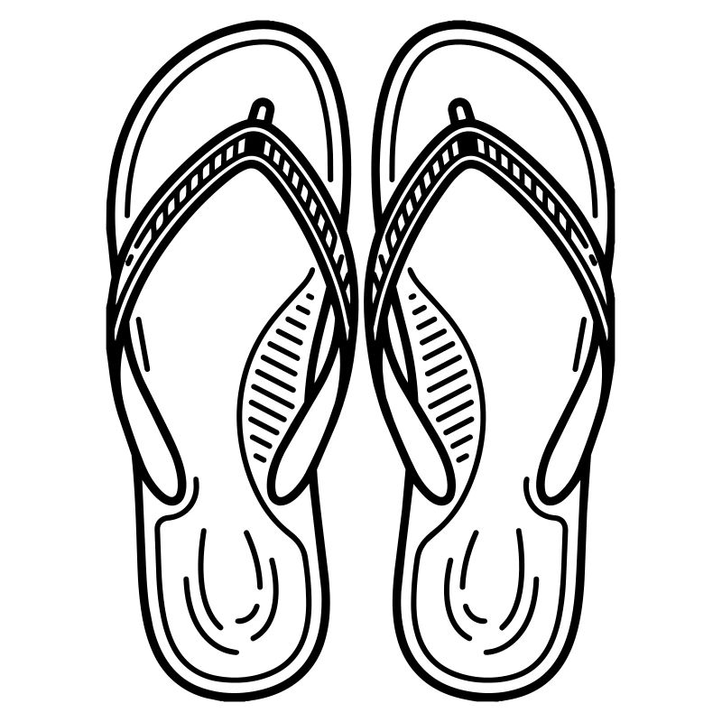 Sommer-Flip-Flops