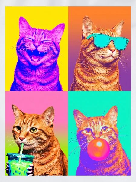 Katzen orange Tabby Katze