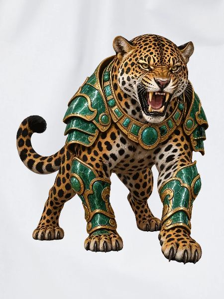 Jaguargolem in Smaragdrüstung