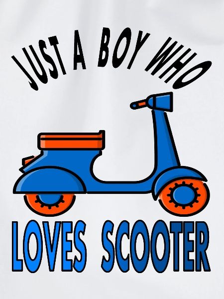 Rollerfahrer Rollerfahren Roller Scooter Geschenk