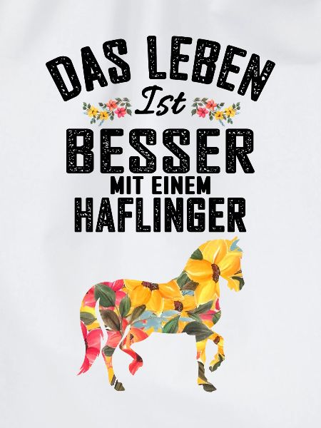 Haflinger Pferd