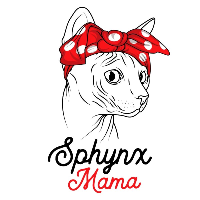Sphynx Mama chat Sphinx chat nu