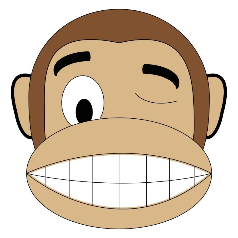 wink monkey