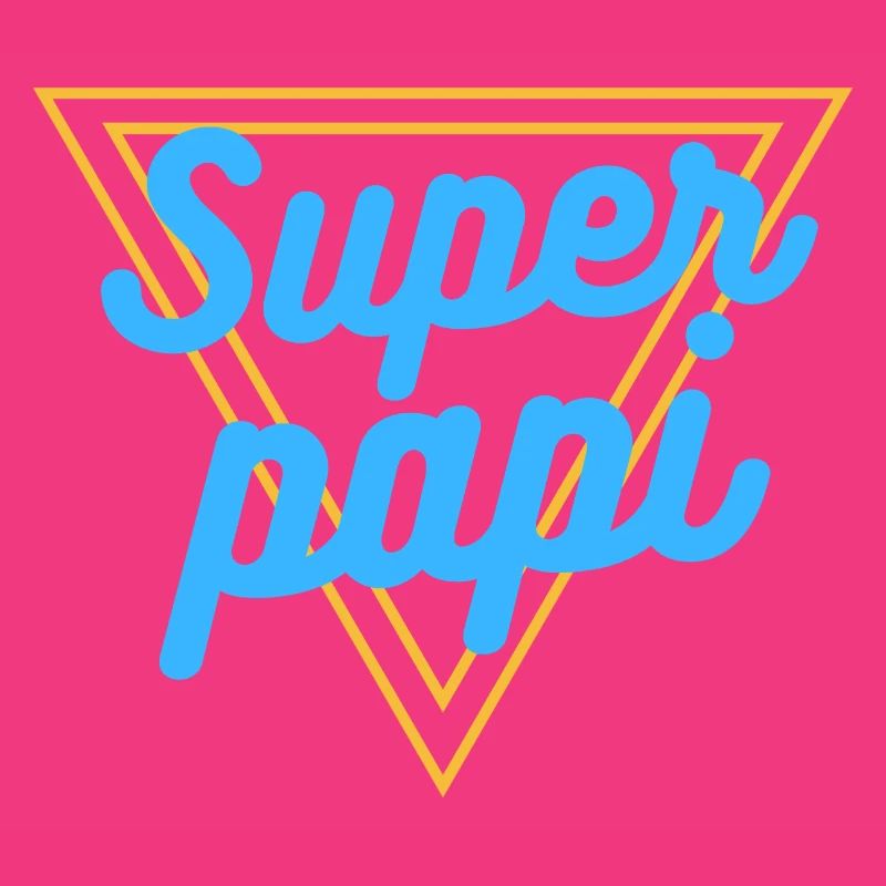 Super papi. Cadeau Papi Famille