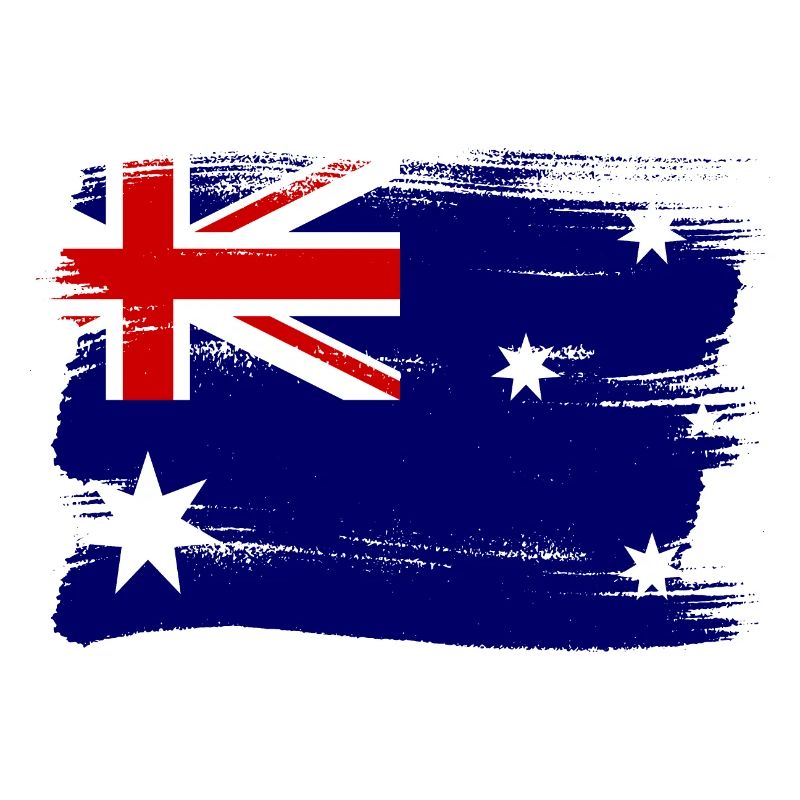 Drapeau de l’Australie sous le drapeau australien
