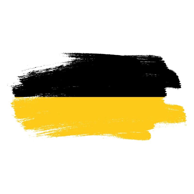 Drapeau du Bade-Wurtemberg Heimat Stuttgart