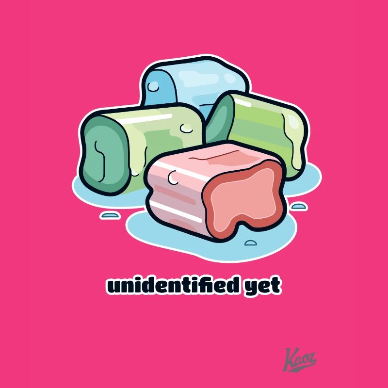 Unknown chewing gum object