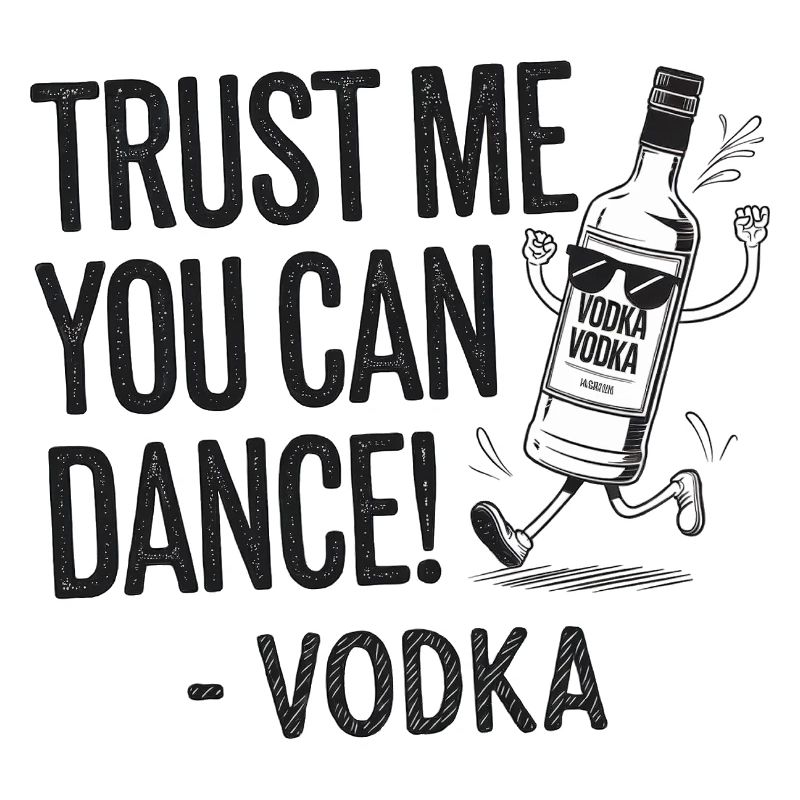 Croyez-moi, vous savez danser. -Vodka