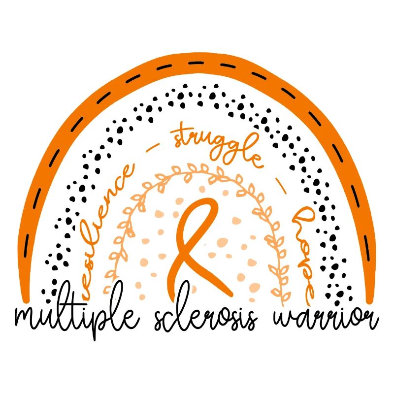 Rainbow Multiple Sclerosis Warrior