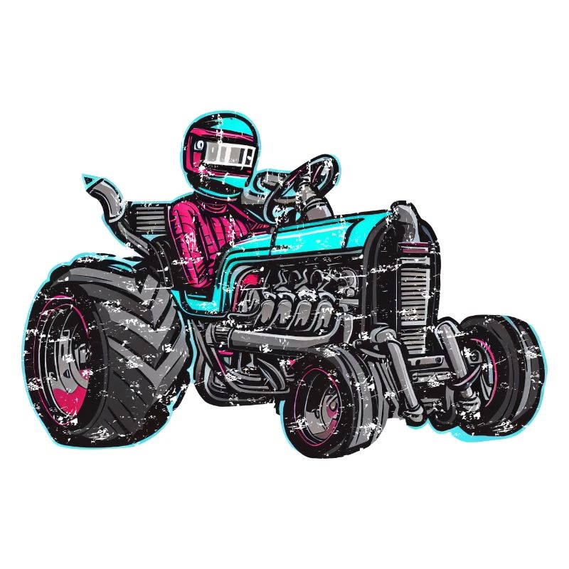 Tractor Tuning Racing Graffity Style