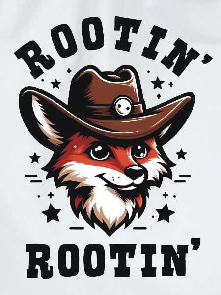 Fuchs Cowboy Lustige Tiere
