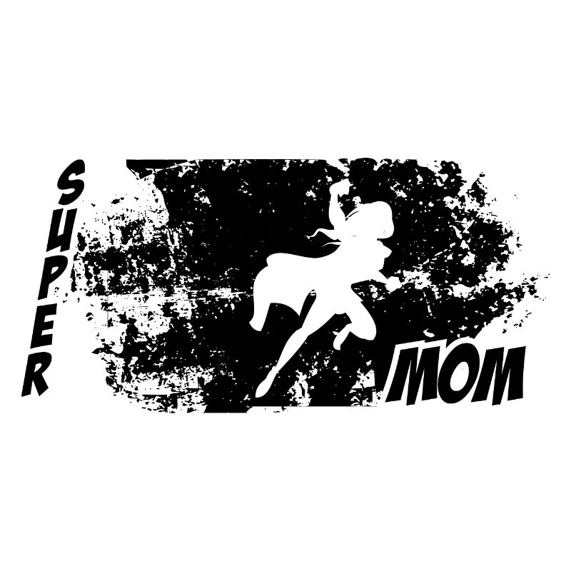 Supermom Hintergrund Superheld Mutter
